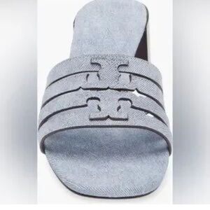 Tory Burch Ines Blue Cloud Sandal size 10